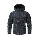 Jaqueta Tática Camuflada Masculina Impermeável Com Capuz De Fleece Quente Para Caça, Caminhada E Jaqueta Tática Camuflada Masculina Impermeável Com Capuz De Fleece Quente Para Caça, Caminhada E