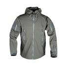 Jaqueta Tática Impermeável Masculina Com Capuz, Casaco De Caminhada Em Soft Shell Com Zíper Jaqueta Tática Impermeável Masculina Com Capuz, Casaco De Caminhada Em Soft Shell Com Zíper