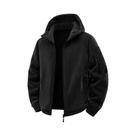Jaqueta Tática Masculina Com Capuz Para Outono E Inverno, Quente E Grossa, Com Zíper Completo, Para Jaqueta Tática Masculina Com Capuz Para Outono E Inverno, Quente E Grossa, Com Zíper Completo, Para