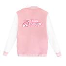Jaqueta, uniforme de beisebol, Barbie, eu sou o suficiente