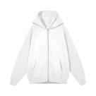 Jaqueta Unissex Com Capuz E Zíper Completo, Estilo Streetwear Hip-Hop PVD Y2K, Cardigan Casual, Moda