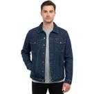 Jaqueta Wrangler Masculina Jeans Com Elastano