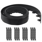 Jardim com borda de jardim com 6 m de comprimento e 7,5 cm de altura com 24 pontas Jardim com borda de jardim com 6 m de comprimento e 7,5 cm de altura com 24 pontas