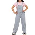 jardineira calça macacão jeans marmorizada feminina juvenil 100 porcento algodão do 10 ao 16