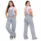 jardineira calça macacão pantalona wide leg jeans premium marmorizada feminina juvenil estilosa para meninas tendencia inverno do 10 ao 16 jardineira calça macacão pantalona wide leg jeans premium marmorizada feminina juvenil estilosa para meninas tendencia inverno do 10 ao 16