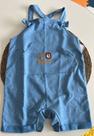 Jardineira com bolso Tileesul masculina azul TAM 2 Jardineira com bolso Tileesul masculina azul TAM 2