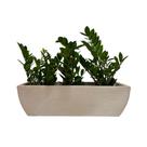 Jardineira Floreira 80x25cm Decorativa De Polietileno Para Plantas Jardineira Floreira 80x25cm Decorativa De Polietileno Para Plantas