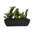 Jardineira Floreira 80x25cm Decorativa De Polietileno Para Plantas Jardineira Floreira 80x25cm Decorativa De Polietileno Para Plantas
