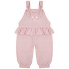 Jardineira Infantil Look Jeans Xadrez Rosa Jardineira Infantil Look Jeans Xadrez Rosa