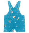 Jardineira Infantil Masculina Trick Nick Baby Azul