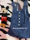 Jardineira jeans infantil Jardineira jeans infantil
