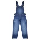 Jardineira Juvenil Look Jeans Calça Jeans