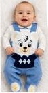Jardineira Macacao Lindo Urso Azul P M G Jardineira Macacao Lindo Urso Azul P M G