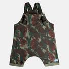 Jardineira Manabana Bermuda Shorts Curto Menina Menino Camuflado Jardineira Manabana Bermuda Shorts Curto Menina Menino Camuflado