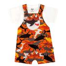 Jardineira Masculina Infantil Tubarão - Elian