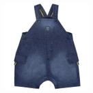 Jardineira Para Bebê Menino Jeans Winner - Sonho Mágico Tamanho:GGCor:Azul