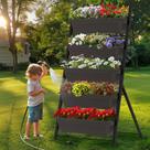 Jardineira Vertical TOREVSIOR de 5 Níveis com Drenagem