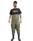 Jardineira wader sea fishing verde