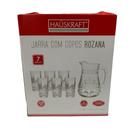Jarra 06 Copos Vdo Rozana Ref CJPS089