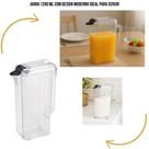 Jarra 1200 Ml Com Design Moderno Ideal Para Servir COR:PRETA