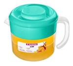 Jarra Agua Suco Baixa Plástico Vac Freezer Sanremo 1l