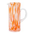Jarra Aquarelle Laranja e Branco 1,7L - L'hermitage