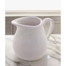 Jarra Branca Leiteira de Porcelana Milão 180ml Lyor Elegante