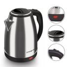 Jarra Chaleira Elétrica Atacama 1,8L Unitermi Inox Bule Automático Ferve água Cozinha - 110V