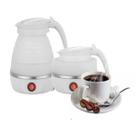 Jarra Chaleira Elétrica De Silicone Dobrável Portátil 600ml