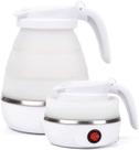 Jarra Chaleira Elétrica Viagem 110v Mini De Silicone Dobrável Portátil 600ml