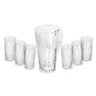 Jarra com 6 Copos Wolff Queen de Vidro 1,5L/320ml
