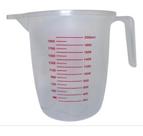 Jarra Com Medidor Resistente Culinária Bolo 2 Litros