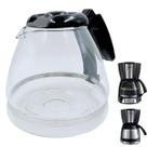Jarra Copo Cafeteira Britania Cp38 Preto Vidro Resistente