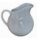 Jarra de 1,3L em porcelana forte resistente cor branca