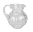 Jarra De Acrilico Com Detalhes Em Bolhas- 22 CM - Entrecasa
