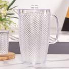 Jarra de acrílico com tampa 3 litros decorada diamond para suco Jarra de acrílico com tampa 3 litros decorada diamond para suco