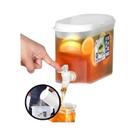 Jarra De Água Fria De Grande Capacidade 5L Com Torneira Para Refrigerador, Dispensador De Bebidas