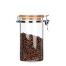 Jarra de armazenamento de alimentos Canister KKC Clear Borosilicate Glass 1200 mL