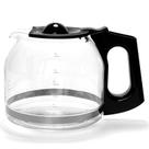 Jarra de café Sendextra de vidro para 12 xícaras com tampa, 15 cm Jarra de café Sendextra de vidro para 12 xícaras com tampa, 15 cm