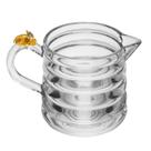 Jarra de Leite Leiteira Vidro Cristal Ecológico Little Bee Abelha 300ml Lyor