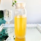 Jarra de Plástico Transparente Com Tampa 1.4 litro Agua Suco Plastica Acrílico Resistente Premium Decoração