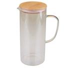Jarra de Vidro 1.5L Eco com Tampa Bamboo Cazza