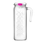 Jarra de Vidro Bloom com Tampa Plástica 1,2 Litros Gurallar Lav - lv-blo120
