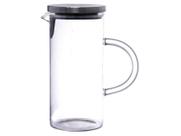 Jarra De Vidro Borossilicato Mirage 1 Litro Tampa Em Inox Hauskraft Jarra De Vidro Borossilicato Mirage 1 Litro Tampa Em Inox Hauskraft