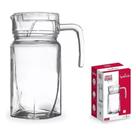 Jarra de Vidro Com Alça Tampa 1,8L Para Suco Água Fauno