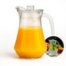 Jarra De Vidro Com Tampa 1,6 Litro Água Suco Restaurante Bar Transparente