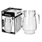 Jarra De Vidro Crystal Com Tampa De Acrilico 1,8 Litros Original Line