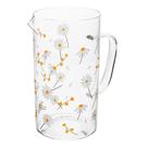 Jarra de vidro decorada com flores sunflower Wolff transparente flores decorativa na caixa de cozinha presente garrafa Jarra de vidro decorada com flores sunflower Wolff transparente flores decorativa na caixa de cozinha presente garrafa