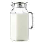 Jarra de Vidro NETANY 1,2L com Tampa e Bico - Bebidas Quentes e Frias