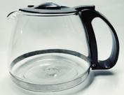 Jarra de Vidro Para Cafeteira Amvox ACF 227 - 14 Xícaras Inox Preta
